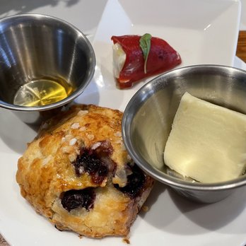 La Hiki - Stuffed Chili and Blueberry Cream Cheese Scone. - Breakfast & Brunch Near Me - Kapolei, Hawaii