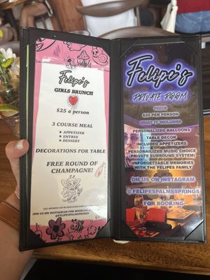 Menu photo 3 Felipe's Palm Springs, CA Menu photo 3 Felipe's Palm Springs, CA