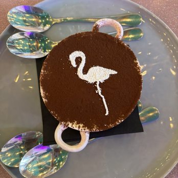 Flamingo Deck - Tiramisu cake - New American Near Me - San Diego, California Flamingo Deck - Tiramisu cake - New American Near Me - San Diego, California
