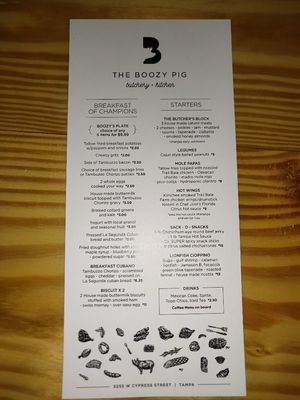 Menu photo 8 The Boozy Pig Tampa, FL Menu photo 8 The Boozy Pig Tampa, FL