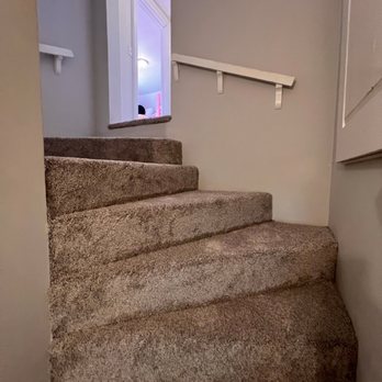 American Carpet South - Stairs after install with nice new carpet! - Carpet Installation Near Me - Passaic, New Jersey American Carpet South - Stairs after install with nice new carpet! - Carpet Installation Near Me - Passaic, New Jersey