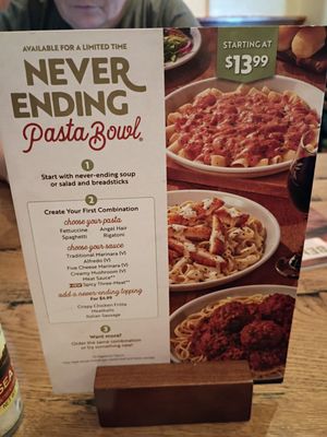Menu photo 1 Olive Garden Italian Restaurant Avon, IN Menu photo 1 Olive Garden Italian Restaurant Avon, IN