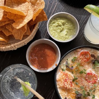 La Piscina - Complimentary chips and salsa and agua chile - Mexican Near Me - Austin, Texas La Piscina - Complimentary chips and salsa and agua chile - Mexican Near Me - Austin, Texas