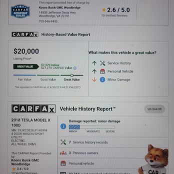 Koons Woodbridge Buick GMC - Advertised sell price on carfax from their website - Car Dealers Near Me - Woodbridge, Virginia Koons Woodbridge Buick GMC - Advertised sell price on carfax from their website - Car Dealers Near Me - Woodbridge, Virginia