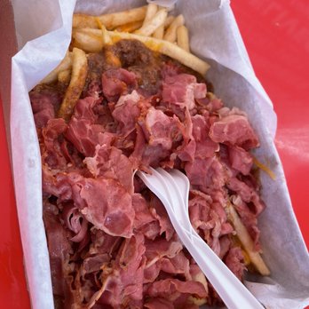 Tops Jr - Pastrami chili cheese fries (small!) - Sandwiches Near Me - Alhambra, California Tops Jr - Pastrami chili cheese fries (small!) - Sandwiches Near Me - Alhambra, California