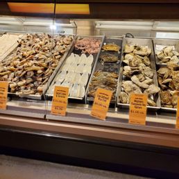 Fresh seafood