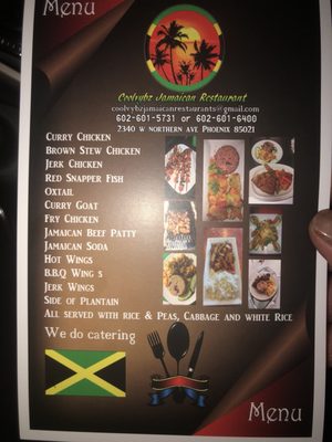 Menu photo 2 Cool Vybz Jamaican Restaurant Phoenix, AZ Menu photo 2 Cool Vybz Jamaican Restaurant Phoenix, AZ