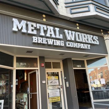 Metal Works Brewing Company - the front of the building - Breweries Near Me - Bloomington, Indiana