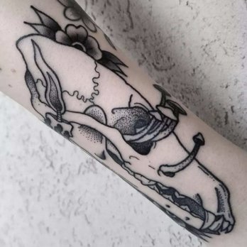 Saint and Sinners - Tattoo done by Gray Bushnell - Tattoo Near Me - Portland, Oregon Saint and Sinners - Tattoo done by Gray Bushnell - Tattoo Near Me - Portland, Oregon