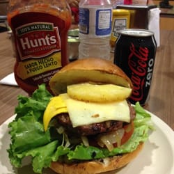 Grano de Oro - Hamburguesa hawaiana