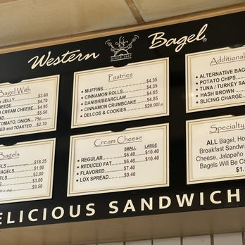 Western Bagel - Menu - Bagels Near Me - Chatsworth, California Western Bagel - Menu - Bagels Near Me - Chatsworth, California