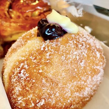 Paul & Jack Bakery & Cafe - Lemon Blueberry Bomboloni - Desserts Near Me - Wake Forest, North Carolina Paul & Jack Bakery & Cafe - Lemon Blueberry Bomboloni - Desserts Near Me - Wake Forest, North Carolina