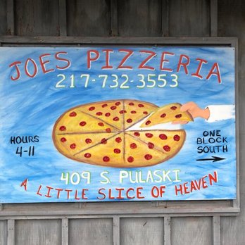 Joe's Pizzeria - It's just down the street! - Pizza Near Me - Lincoln, Illinois Joe's Pizzeria - It's just down the street! - Pizza Near Me - Lincoln, Illinois