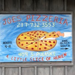 Joe's Pizzeria - It's just down the street!