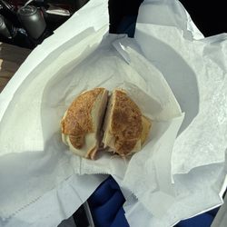Lox of Bagels - Mini croissant with an overpriced tag.