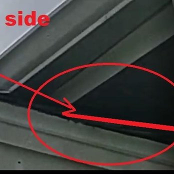Lynxman - Top gutter seated on the sloping roof causes gaps opening areas to house attic. - Handyman Near Me Lynxman - Top gutter seated on the sloping roof causes gaps opening areas to house attic. - Handyman Near Me