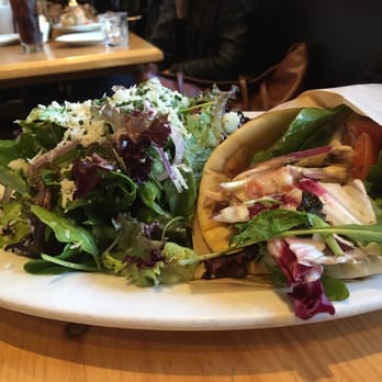 Kentro Greek Kitchen - Chicken pita accompanied by some Katniss Ever-green salad...hohohoho - Greek Near Me - Fullerton, California Kentro Greek Kitchen - Chicken pita accompanied by some Katniss Ever-green salad...hohohoho - Greek Near Me - Fullerton, California