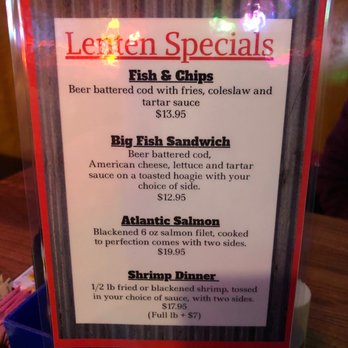 Jethro's BBQ - Lenten menu for Easter - Barbeque Near Me - Ames, Iowa