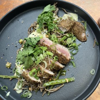 Mac's Shack Wellfleet - Tuna Spice-Crusted Ahi Tuna - Sushi Bars Near Me - Wellfleet, Massachusetts Mac's Shack Wellfleet - Tuna Spice-Crusted Ahi Tuna - Sushi Bars Near Me - Wellfleet, Massachusetts