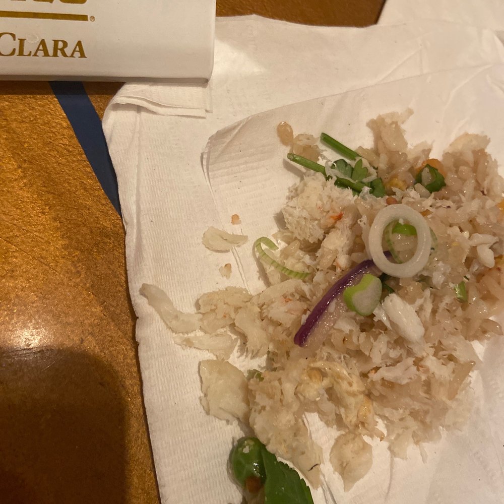Dry Crab Meat. Crab Crabmeat Fried Rice