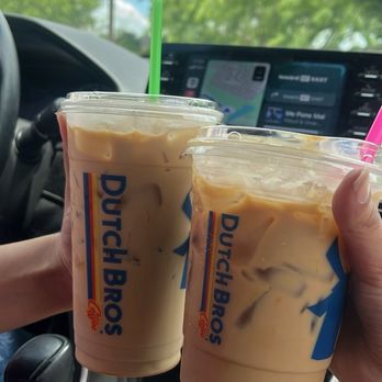 Dutch Bros Coffee - Golden Eagles ! - Juice Bars & Smoothies Near Me - Lantana, Texas