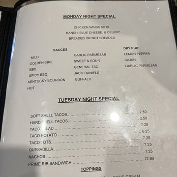 Murdock's Place - Monday and Tuesday night specials - American Near Me - Loda, Illinois