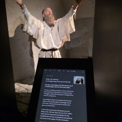 Stiftsbibliothek - The Irish monk named Gallus, or St. Gallus
