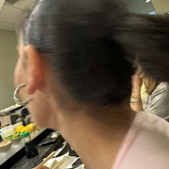 Shibuya - My girl enjoying the food - Sushi Bars Near Me - Calabasas, California