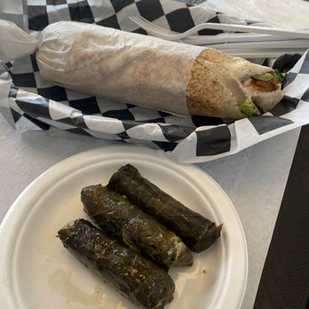 Shawarma Mediterranean Grill - Chicken Caesar wrap Grape leaves - Falafel Near Me - Miami, Florida