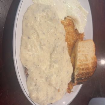 Historic Hiouchi Cafe - two egg combo with chicken-fried steak - Coffee & Tea Near Me - Crescent City, California Historic Hiouchi Cafe - two egg combo with chicken-fried steak - Coffee & Tea Near Me - Crescent City, California