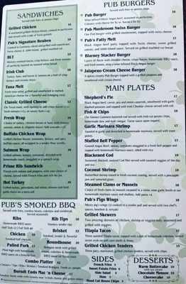 Menu photo 1 Mountain View Pub Cave Creek, AZ