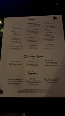 Menu photo 3 Rose Tapas Boston, MA
