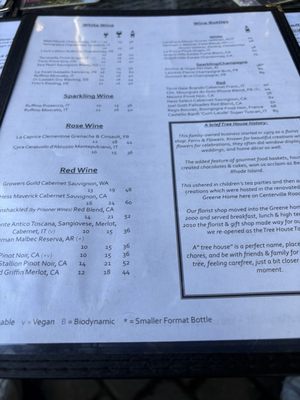 Menu photo 8 The Tree House Tavern & Bistro Warwick, RI