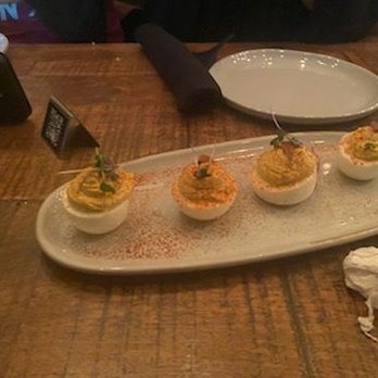 Le Chick - Deviled eggs!! - Cocktail Bars Near Me - Miami, Florida