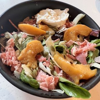 Babalu - Peach & Burrata Salad - Latin American Near Me - Knoxville, Tennessee Babalu - Peach & Burrata Salad - Latin American Near Me - Knoxville, Tennessee
