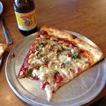 Classic Slice - For scale, that's a 12" pan... - Pizza Near Me - Milwaukee, Wisconsin Classic Slice - For scale, that's a 12" pan... - Pizza Near Me - Milwaukee, Wisconsin