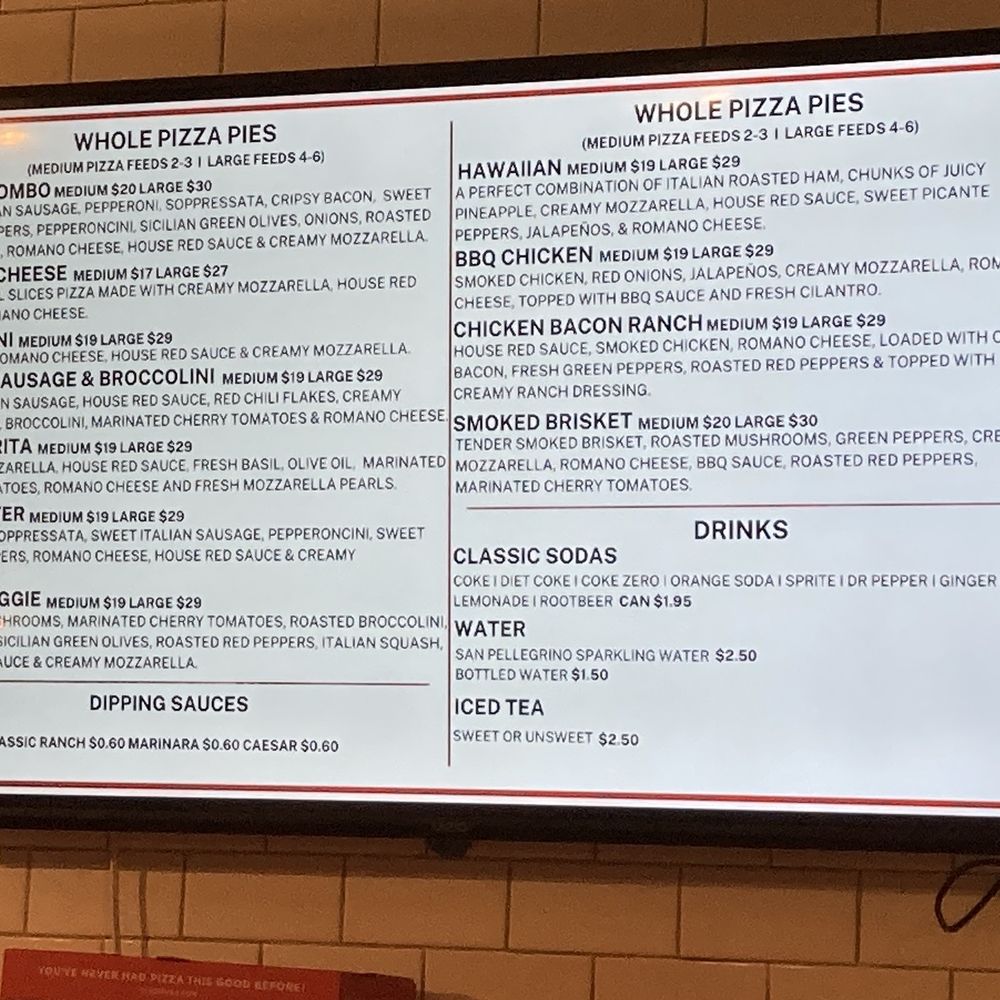 MOD Pizza - Menu (pizzas) - Pizza Near Me - Seattle, Washington MOD Pizza - Menu (pizzas) - Pizza Near Me - Seattle, Washington