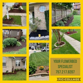 Mario's Yard and Lawn - a collage of landscaping photos - Lawn Services Near Me - Virginia Beach, Virginia Mario's Yard and Lawn - a collage of landscaping photos - Lawn Services Near Me - Virginia Beach, Virginia