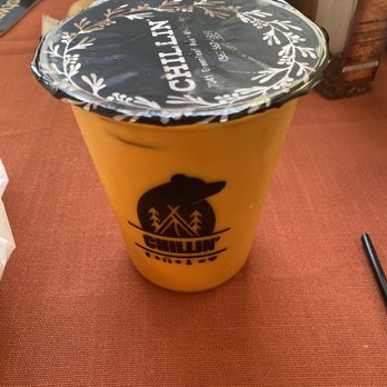 Chillin' - Large Iced Thai Tea - Bubble Tea Near Me - Whittier, California Chillin' - Large Iced Thai Tea - Bubble Tea Near Me - Whittier, California