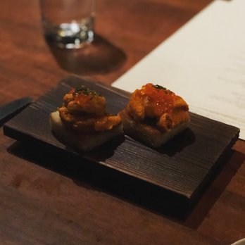 O Ya - Maine uni toast! - Japanese Near Me - Boston, Massachusetts O Ya - Maine uni toast! - Japanese Near Me - Boston, Massachusetts