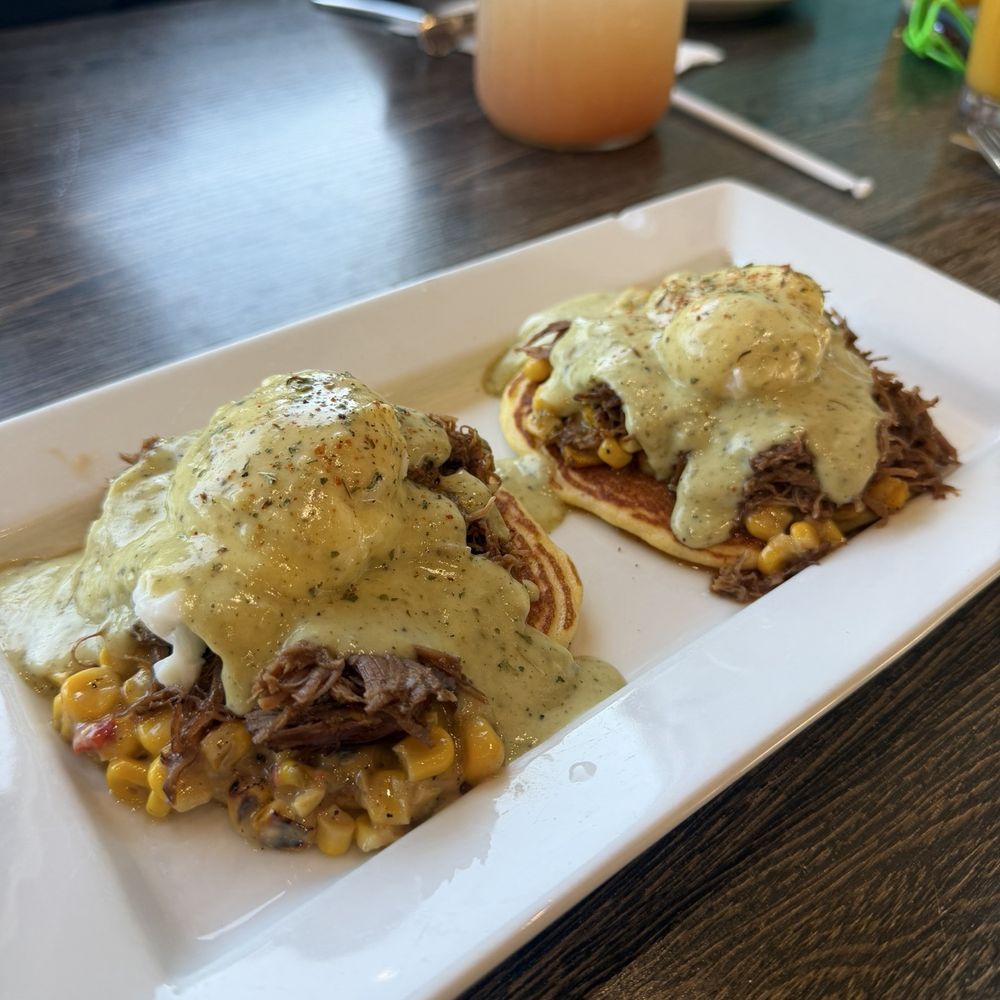 The Pan - Short Rib Benedict - Breakfast & Brunch Near Me - Santa Ana, California The Pan - Short Rib Benedict - Breakfast & Brunch Near Me - Santa Ana, California