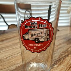 Hudepohl 14K/7K Brewery Run - Pint glass