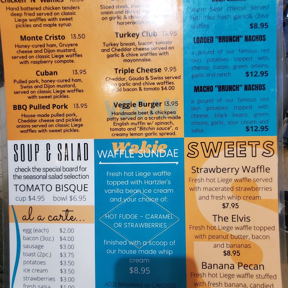 Wake Up And Waffle - Menu - Breakfast & Brunch Near Me - Sandusky, Ohio Wake Up And Waffle - Menu - Breakfast & Brunch Near Me - Sandusky, Ohio