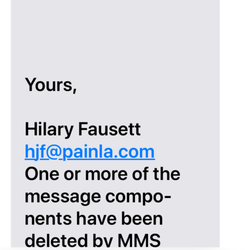 Hilary J Fausett, MD - Emails keep coming from this doctor for years I have nothing to do with it why they do this