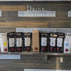 Fifty5 Rivers - Our beverages in ready to go pouches or 5L bag in a box