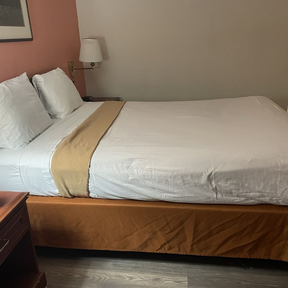 Picture of one of their king rooms and one of their queen rooms Picture of one of their king rooms and one of their queen rooms