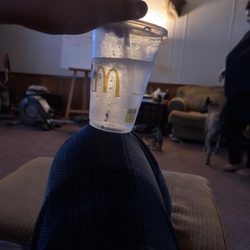 McDonald's - The small water I got