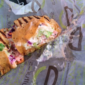 Cultures - This is what I went to eat! Chicken Caesar wrap! But made incorrectly and broken! I couldn't even eat it it tasted just wrong ! - Salad Near Me - Mississauga, Ontario