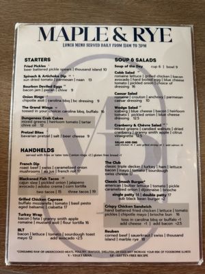 Menu photo 2 Maple & Rye Surprise, AZ Menu photo 2 Maple & Rye Surprise, AZ