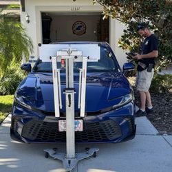 Mr. Auto Glass - ADAS calibration done at my home. A few hours after windshield was replaced at my work.